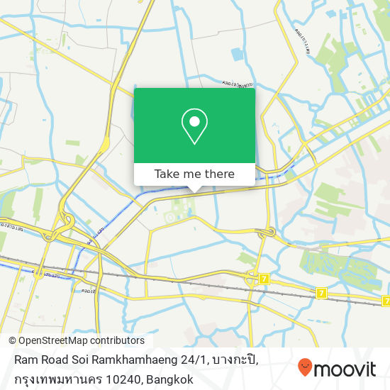 Ram Road Soi Ramkhamhaeng 24 / 1, บางกะปิ, กรุงเทพมหานคร 10240 map