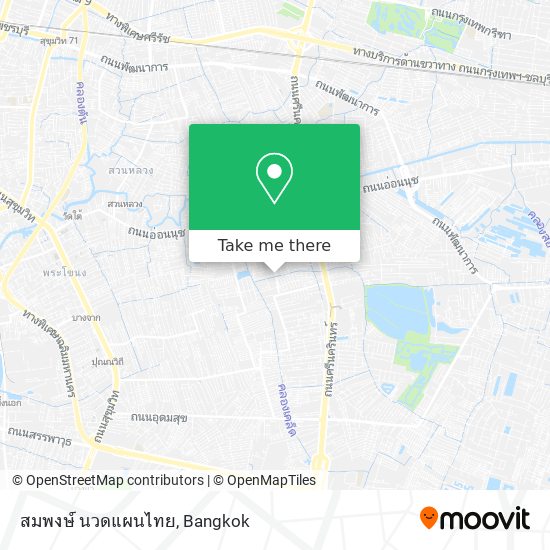 สมพงษ์ นวดแผนไทย map