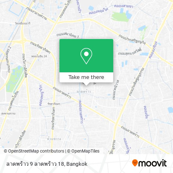 ลาดพร้าว 9 ลาดพร้าว 18 map