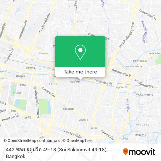 442 ซอย สุขุมวิท 49-18 (Soi Sukhumvit 49-18) map