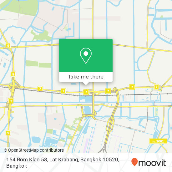 154 Rom Klao 58, Lat Krabang, Bangkok 10520 map