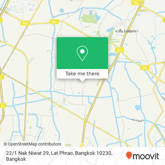 22 / 1 Nak Niwat 29, Lat Phrao, Bangkok 10230 map