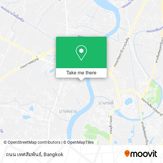 ถนน เทศสัมพันธ์ map