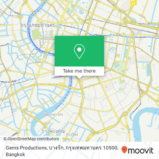 Gems Productions, บางรัก, กรุงเทพมหานคร 10500 map