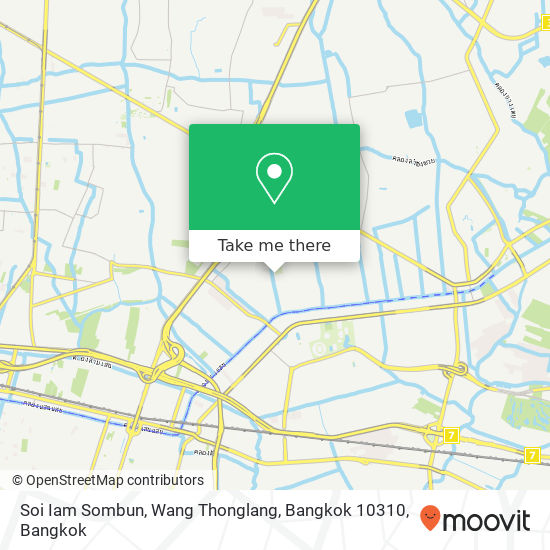Soi Iam Sombun, Wang Thonglang, Bangkok 10310 map