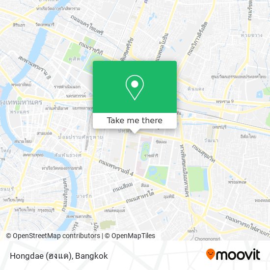 Hongdae (ฮงแด) map