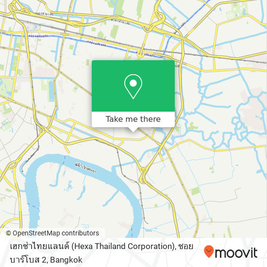 เฮกซ่าไทยแลนด์ (Hexa Thailand Corporation), ซอยบาร์โบส 2 map