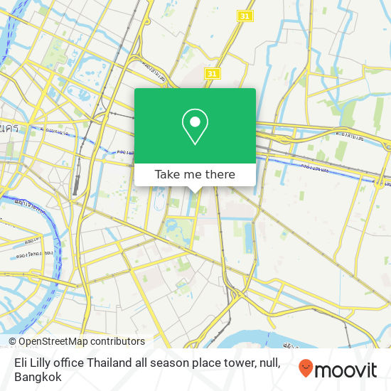 Eli Lilly office Thailand  all season place tower, null map