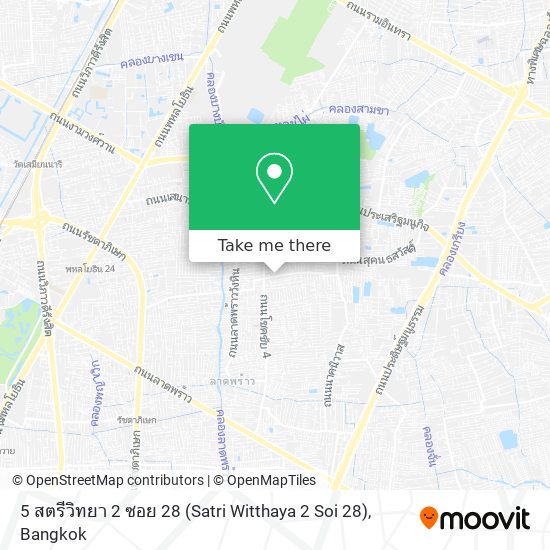 5 สตรีวิทยา 2 ซอย 28 (Satri Witthaya 2 Soi 28) map