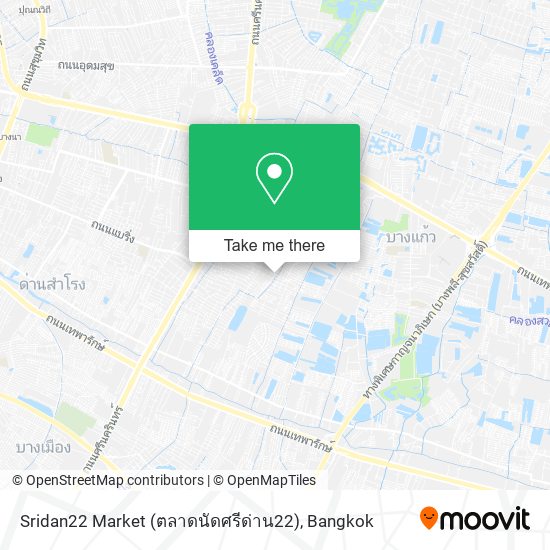 Sridan22 Market (ตลาดนัดศรีด่าน22) map