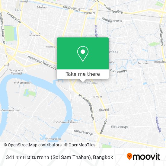 341 ซอย สามทหาร (Soi Sam Thahan) map