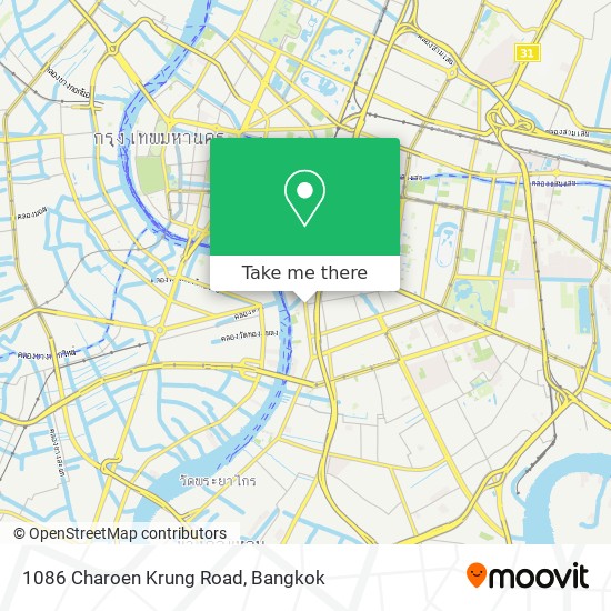 1086 Charoen Krung Road map