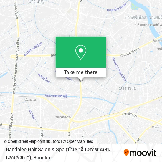 Bandalee Hair Salon & Spa (บันดาลี แฮร์ ซาลอน แอนด์ สปา) map