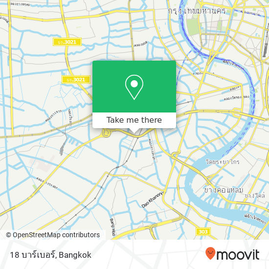 18 บาร์เบอร์ map