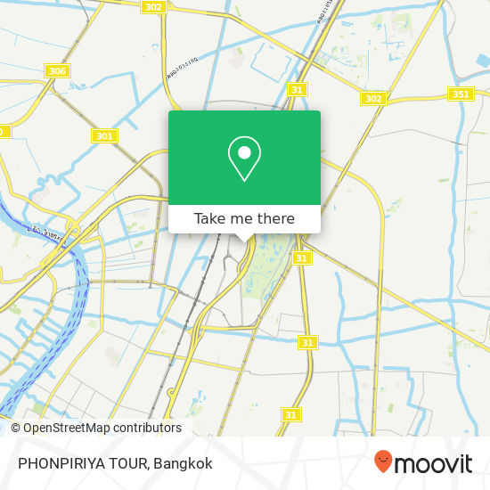 PHONPIRIYA TOUR map