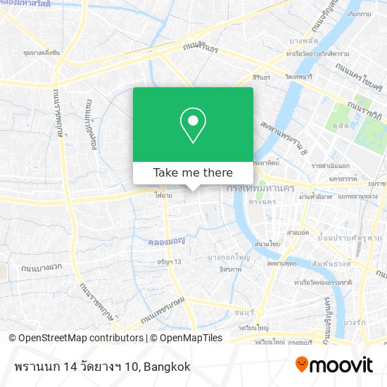 พรานนก 14 วัดยางฯ 10 map