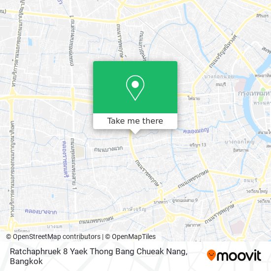 Ratchaphruek 8 Yaek Thong Bang Chueak Nang map