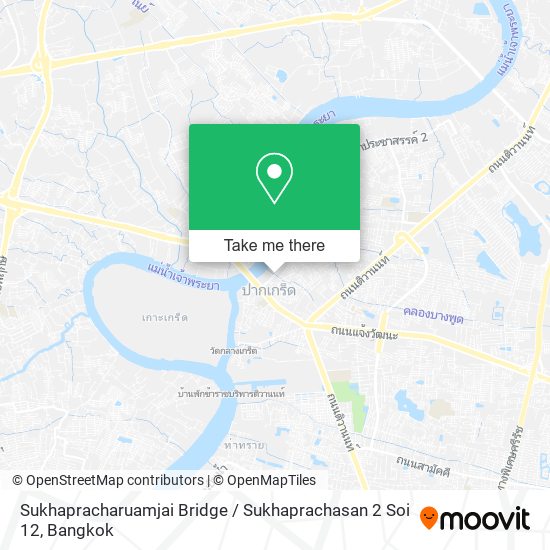 Sukhapracharuamjai Bridge / Sukhaprachasan 2 Soi 12 map