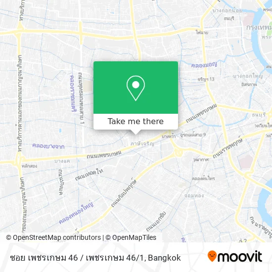 ซอย เพชรเกษม 46 / เพชรเกษม 46 / 1 map