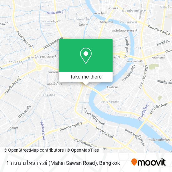 1 ถนน มไหสวรรย์ (Mahai Sawan Road) map