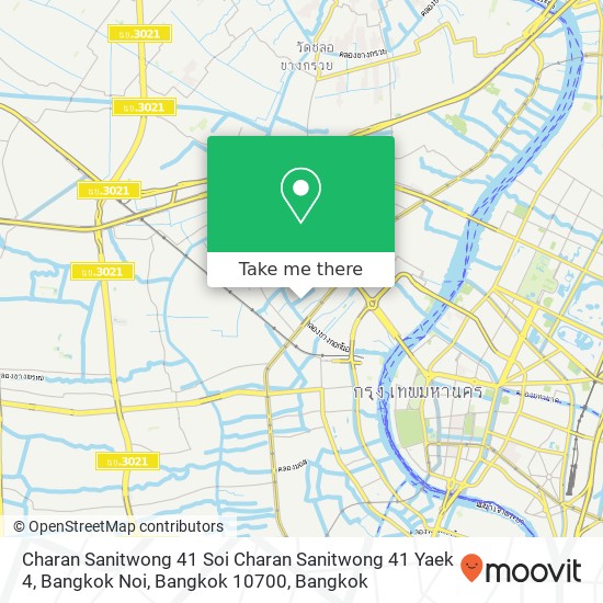 Charan Sanitwong 41 Soi Charan Sanitwong 41 Yaek 4, Bangkok Noi, Bangkok 10700 map