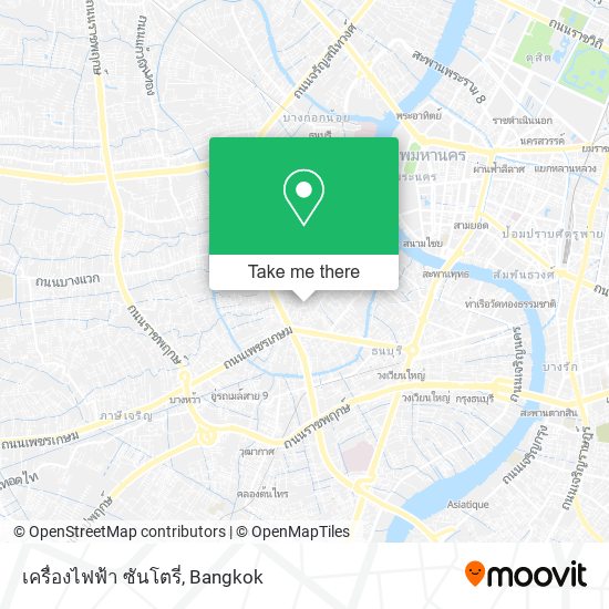 เครื่องไฟฟ้า ซันโตรี่ map