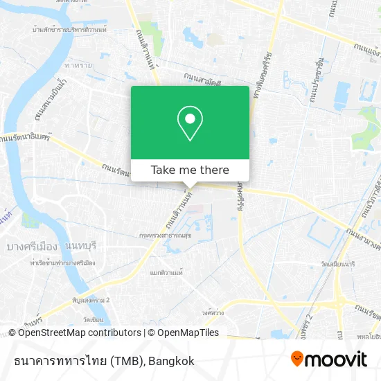 ธนาคารทหารไทย (TMB) map