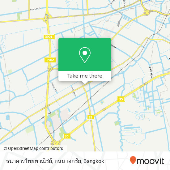 ธนาคารไทยพาณิชย์, ถนน เอกชัย map
