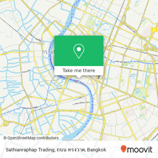 Sathianraphap Trading, ถนน ทรงวาด map
