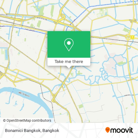 Bonamici Bangkok map