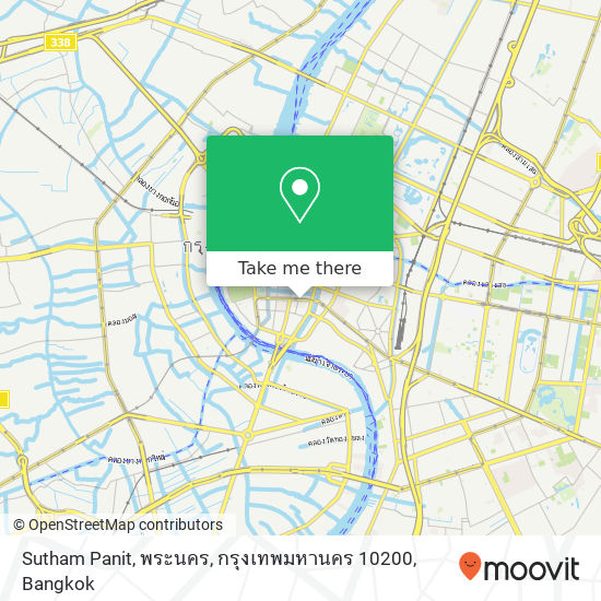 Sutham Panit, พระนคร, กรุงเทพมหานคร 10200 map