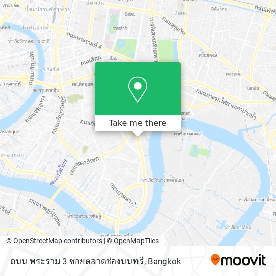 ถนน พระราม 3 ซอยตลาดช่องนนทรี map