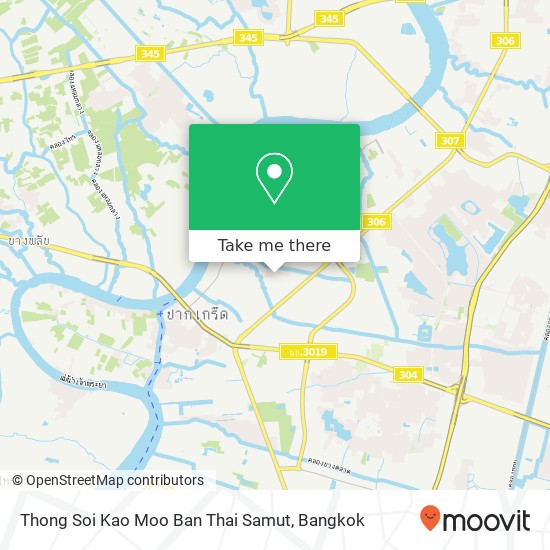 Thong Soi Kao Moo Ban Thai Samut map