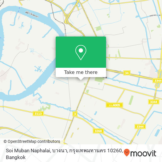 Soi Muban Naphalai, บางนา, กรุงเทพมหานคร 10260 map