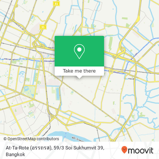 At-Ta-Rote (อรรถรส), 59 / 3 Soi Sukhumvit 39 map