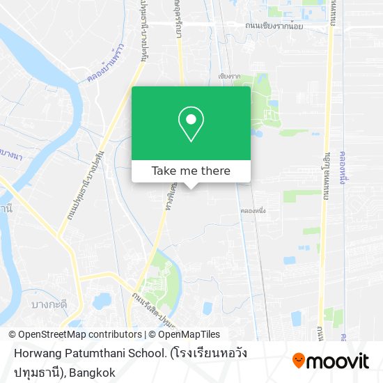 Horwang Patumthani School. (โรงเรียนหอวังปทุมธานี) map