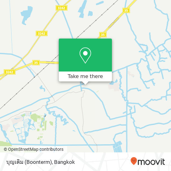 บุญเติม (Boonterm) map