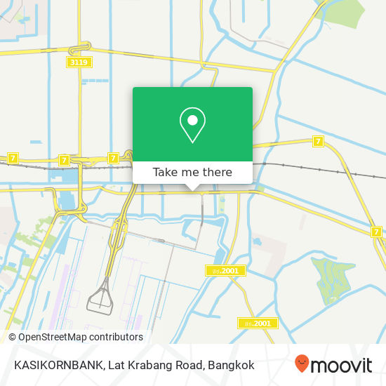 KASIKORNBANK, Lat Krabang Road map