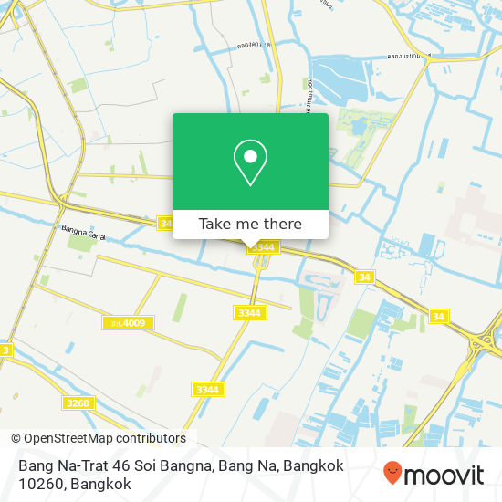 Bang Na-Trat 46 Soi Bangna, Bang Na, Bangkok 10260 map