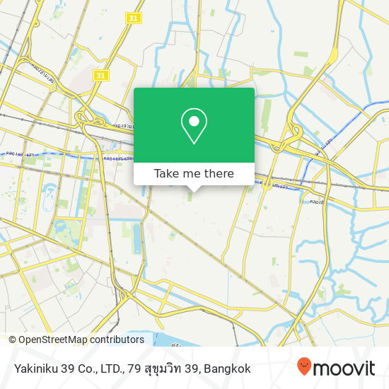 Yakiniku 39 Co., LTD., 79 สุขุมวิท 39 map