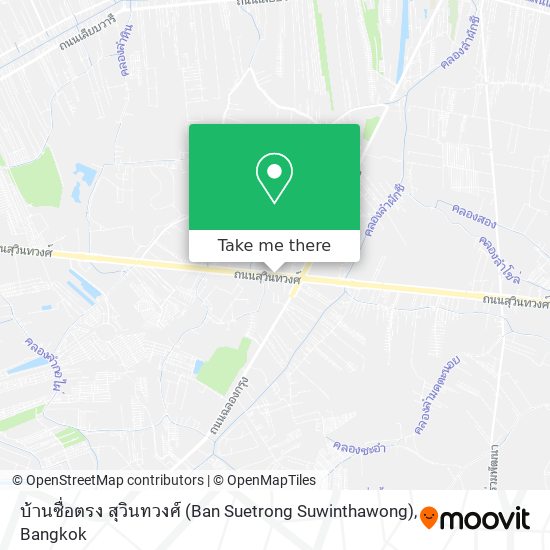 บ้านซื่อตรง สุวินทวงศ์ (Ban Suetrong Suwinthawong) map