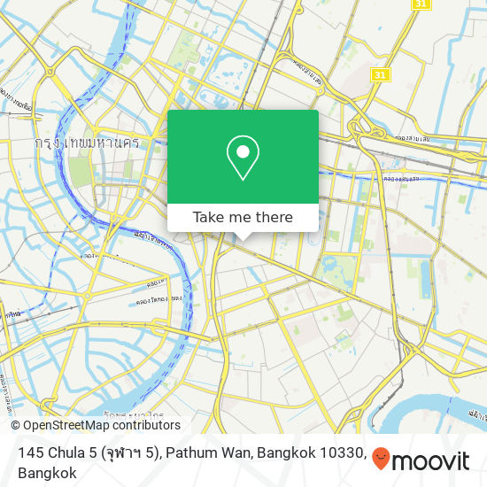 145 Chula 5 (จุฬาฯ 5), Pathum Wan, Bangkok 10330 map
