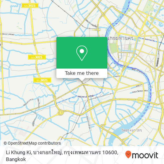 Li Khung Ki, บางกอกใหญ่, กรุงเทพมหานคร 10600 map