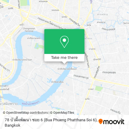 78 บัวผึ้งพัฒนา ซอย 6 (Bua Phueng Phatthana Soi 6) map