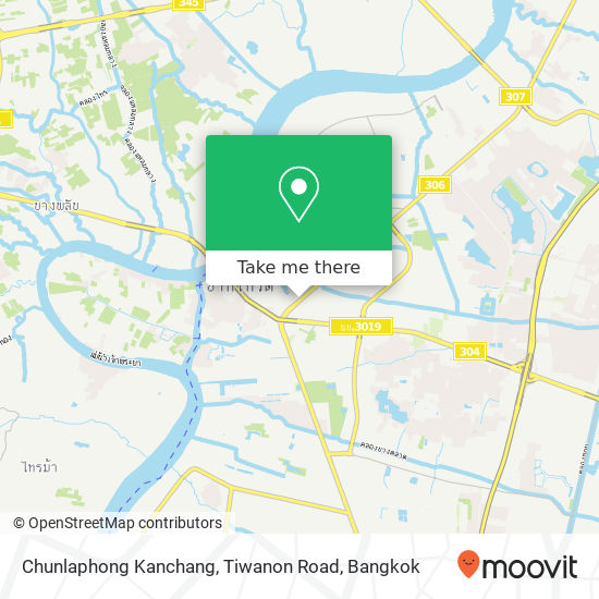 Chunlaphong Kanchang, Tiwanon Road map