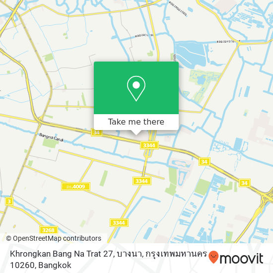 Khrongkan Bang Na Trat 27, บางนา, กรุงเทพมหานคร 10260 map