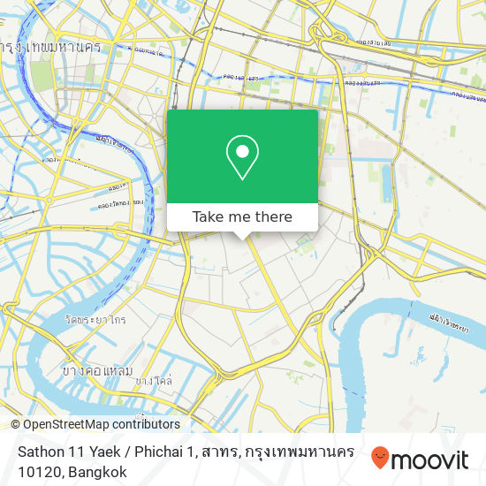 Sathon 11 Yaek / Phichai 1, สาทร, กรุงเทพมหานคร 10120 map