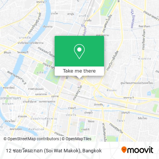 12 ซอยวัดมะกอก (Soi Wat Makok) map