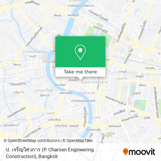 ป. เจริญวิศวการ (P. Charoen Engineering Construction) map