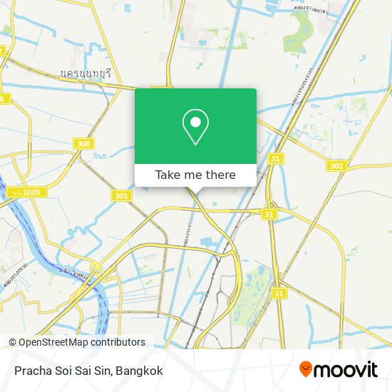 Pracha Soi Sai Sin map